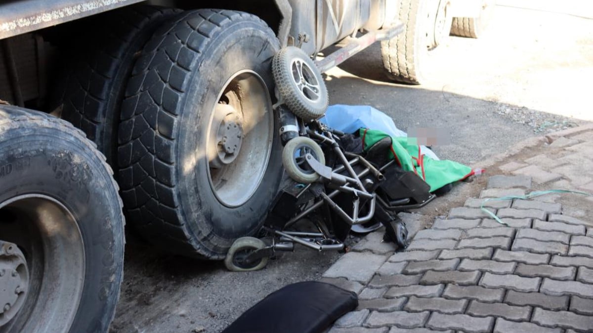 Kayseri’de engelli gencin feci ölümü… Kamyonun altında kaldı