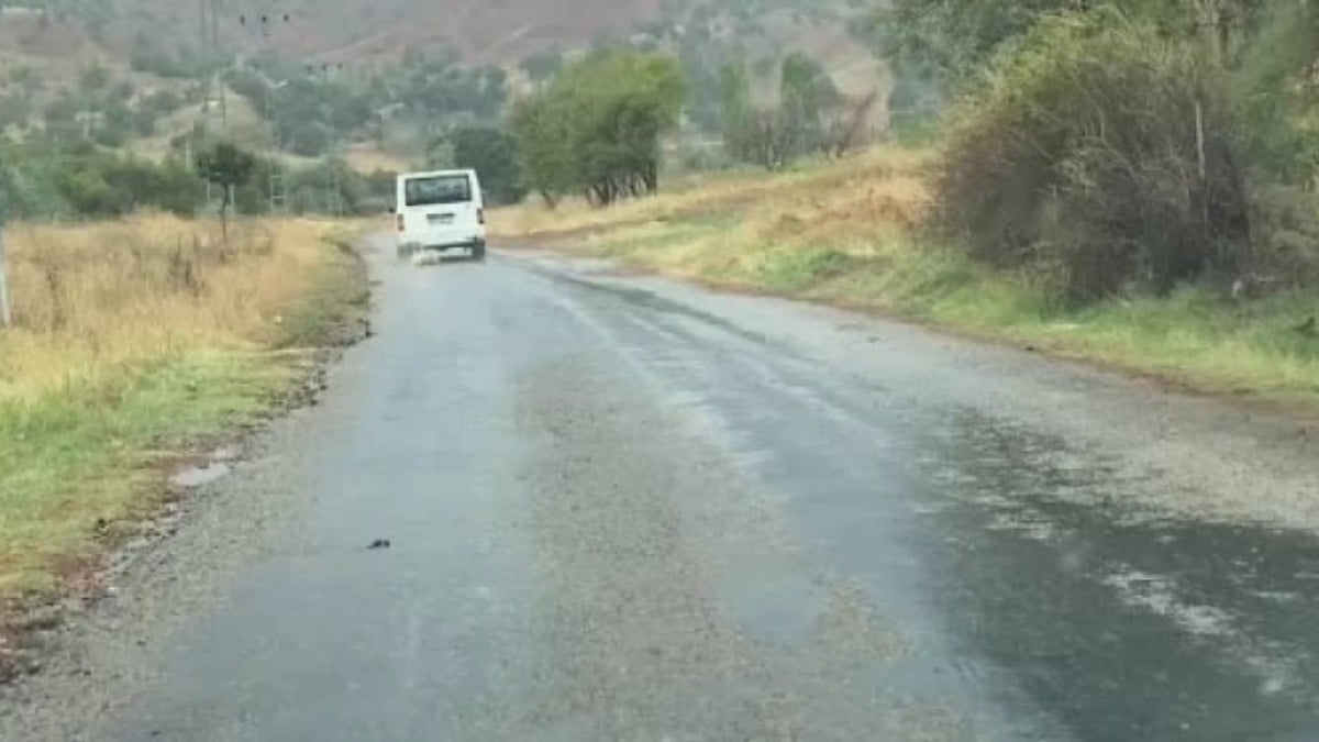 Kırıkkale’de köpeği kilometrelerce sürükledi