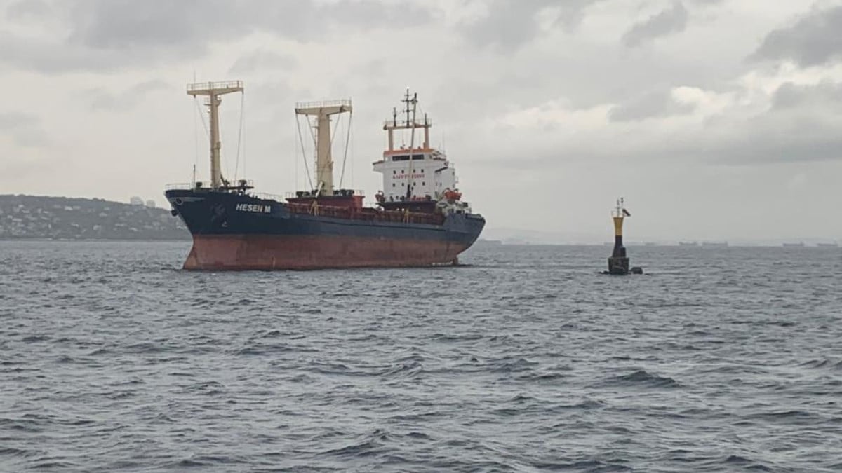 Maltepe’de facia ucuz atlatıldı: Kuru yük gemisi karaya oturdu