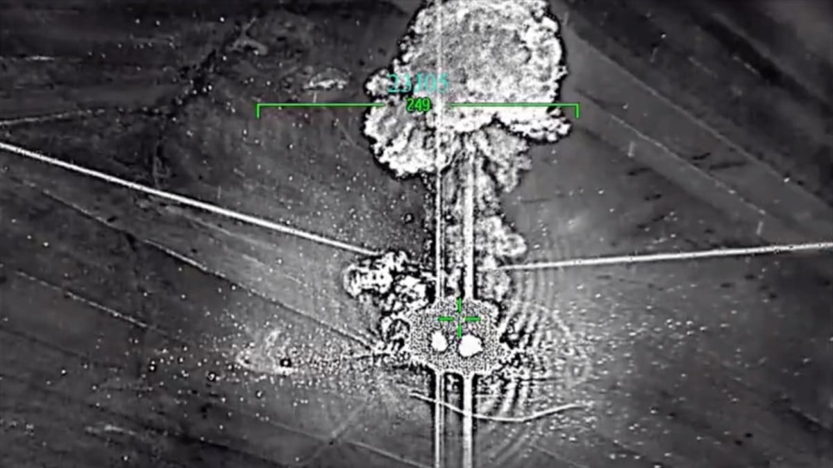 MSB paylaştı! TSK’nın Suriye’de terör hedeflerini imha ettiği anlar