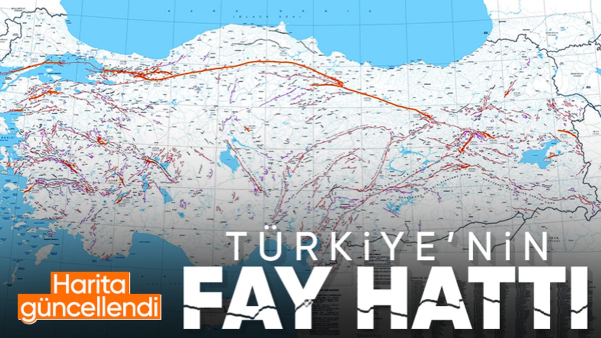 MTA diri fay hattı haritasını güncelledi! İşte tehlike altındaki 45 il…