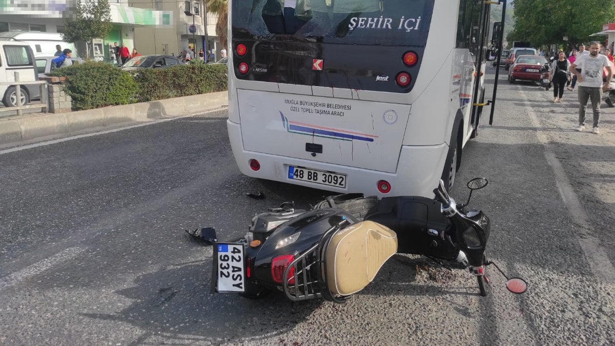 Muğla’daki motosiklet sürücüsü kazada can verdi