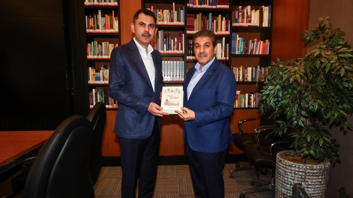 Murat Kurum, Mehmet Tevfik Göksu’yu ziyaret etti: İstanbul’umuzu konuştuk