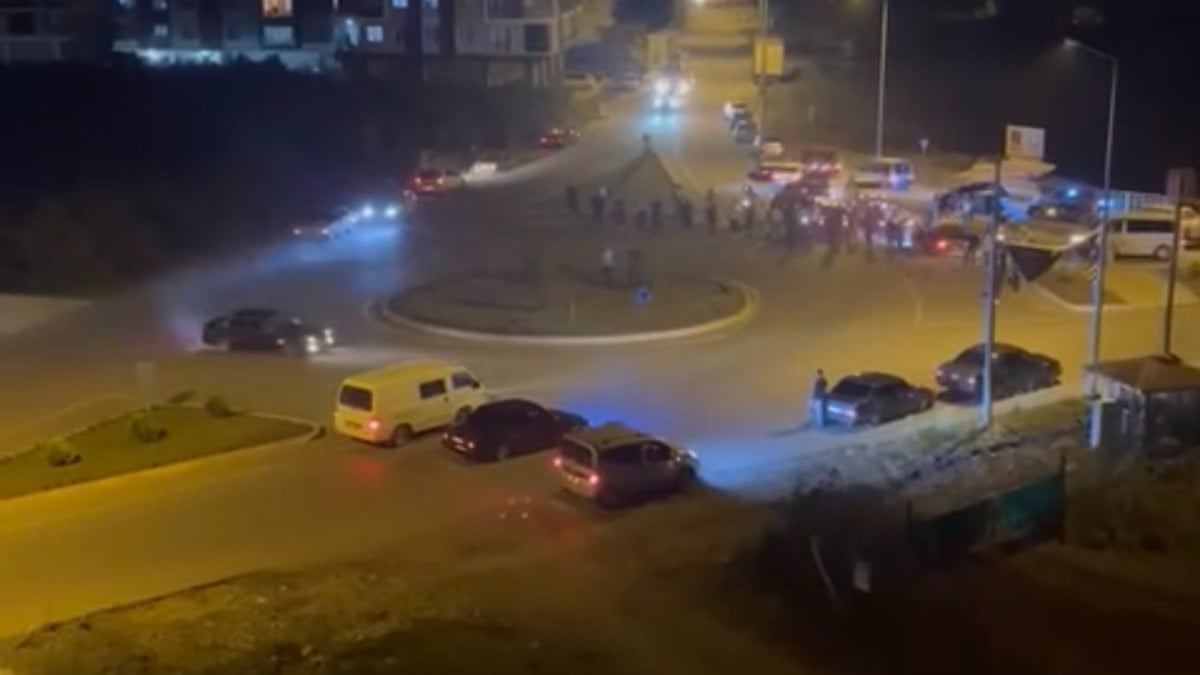 Ordu’da kavşakta drift yapan sürücülere 36 bin lira ceza kesildi