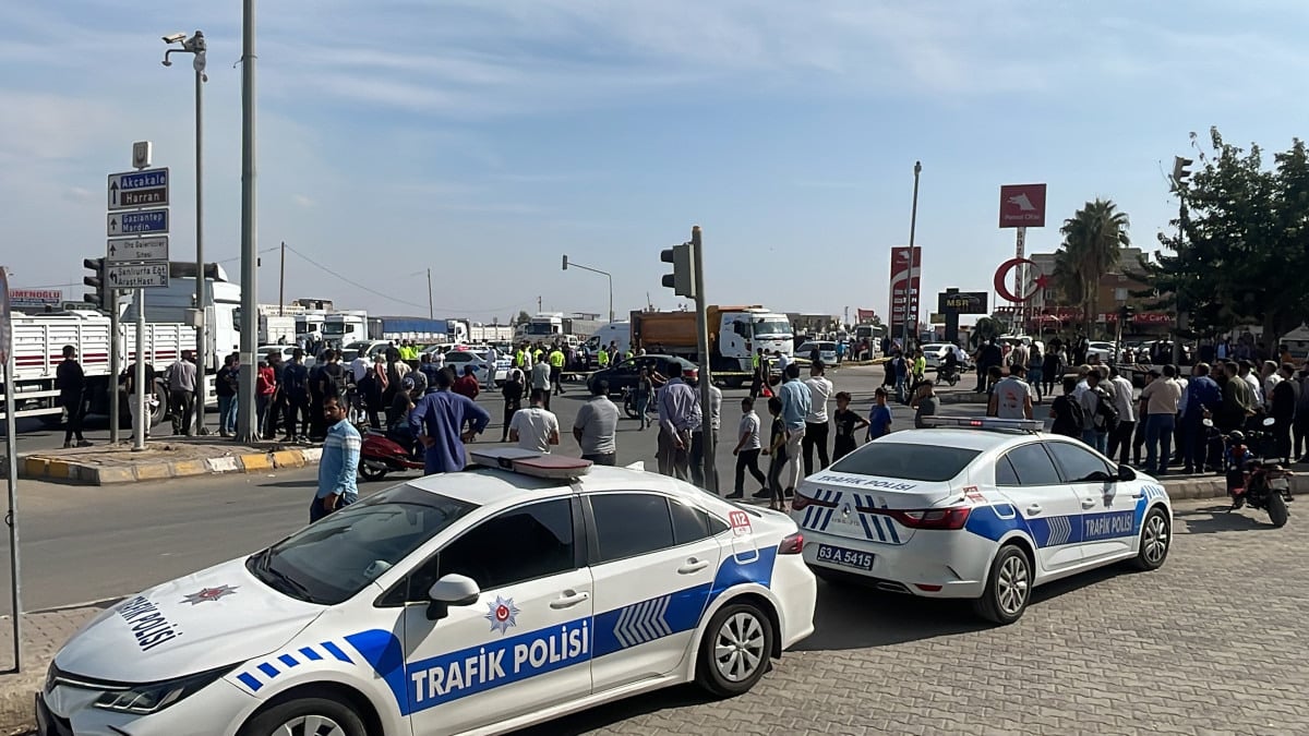 Şanlıurfa’da kamyonun çarptığı motosikletli can verdi