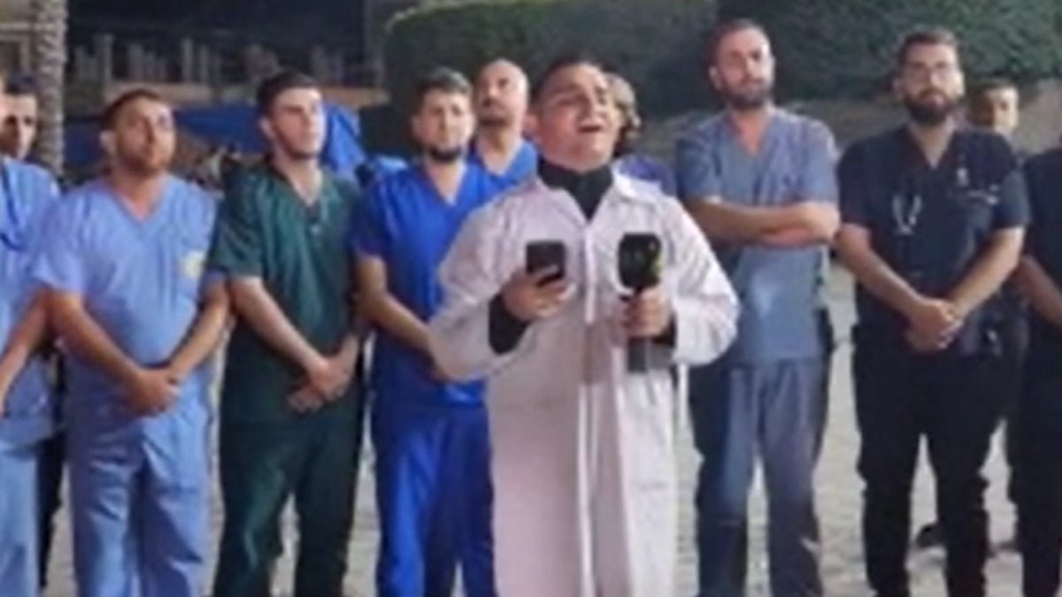 Savaşta 21’inci gün! Gazzeli doktorlar hep bir ağızdan ‘Burada Kalacağız’ ezgisini söyledi