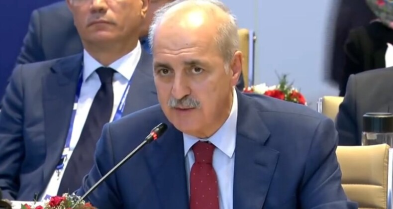 TBMM Başkanı Kurtulmuş: Sivilleri hedef alan saldırılar kabul edilemez