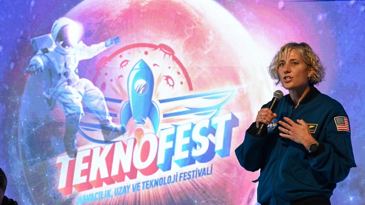 TEKNOFEST İzmir’e katılan ABD’li astronot: Gençlerin uzaya ilgisi beni çok etkiledi