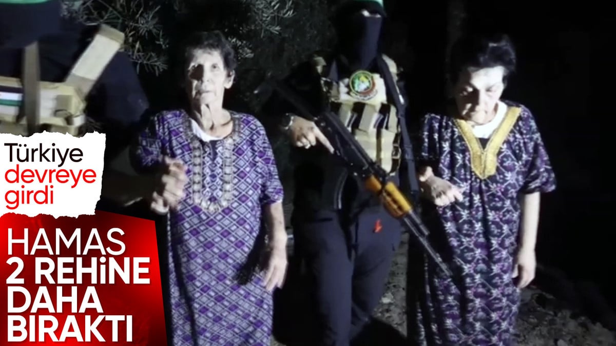 Türkiye devreye girdi: Hamas sivil esiri serbest bıraktı