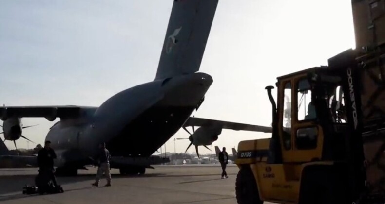 Türkiye’den Gazze’ye gönderilen yardım uçağı sayısı 6’ya ulaştı