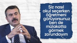 Yusuf Tekin öğretmen mülakatlarına açıklık getirdi: İstihdam ettiğim öğretmeni görmek zorundayım