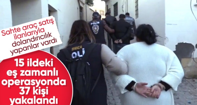 15 ilde Sibergöz operasyonu! Ali Yerlikaya açıkladı! 37 kişi yakalandı