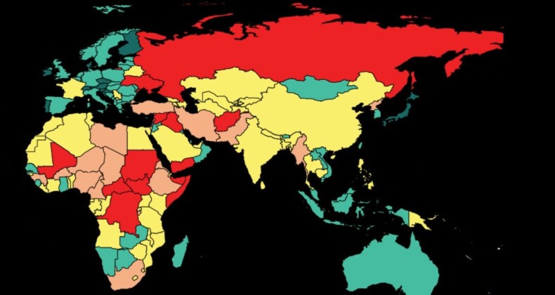 2023 yılında dünyanın en tehlikeli ülkeleri listesi açıklandı