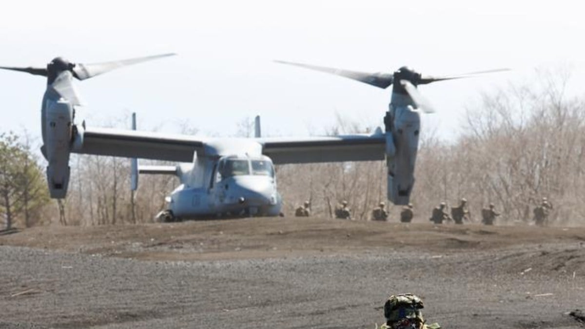 ABD askeri uçağı, Japon adası yakınlarında düştü