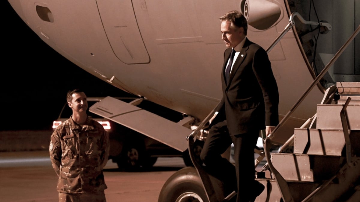 ABD Dışişleri Bakanı Antony Blinken, Ankara’ya iniş yaptı