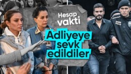 Adliyeye sevk edildiler! Dilan Polat destek verilince gözyaşlarını tutamadı