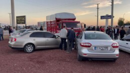 Aksaray’da çok sayıda aracı hurdaya çeviren kamyonet sürücüsü kaçtı