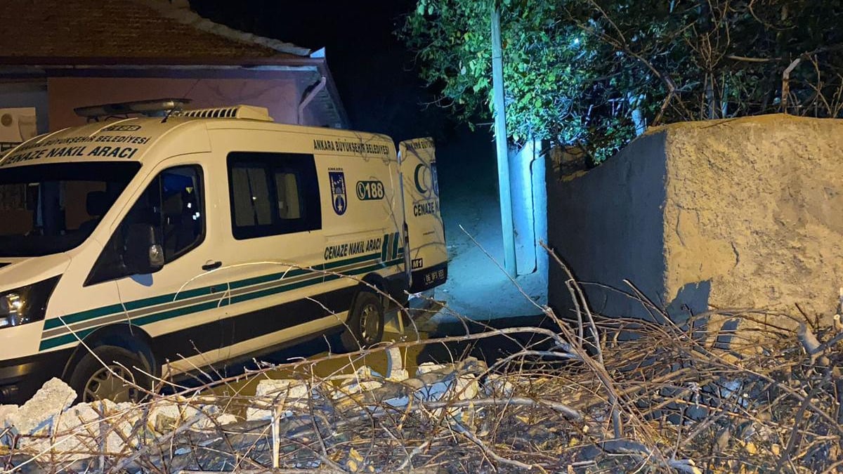 Ankara’da bir kişi evinin yakınında ölü bulundu