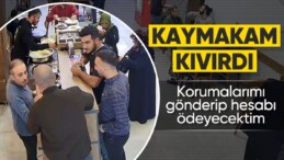 Artvin’de yediği dönerin hesabını ödemeyen kaymakam konuştu: Olay tamamen çarpıtma