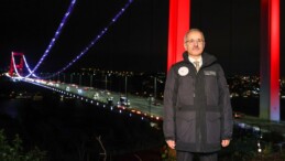 Bakan Abdulkadir Uraloğlu FSM Köprüsü’ndeki bakım çalışmalarını inceledi