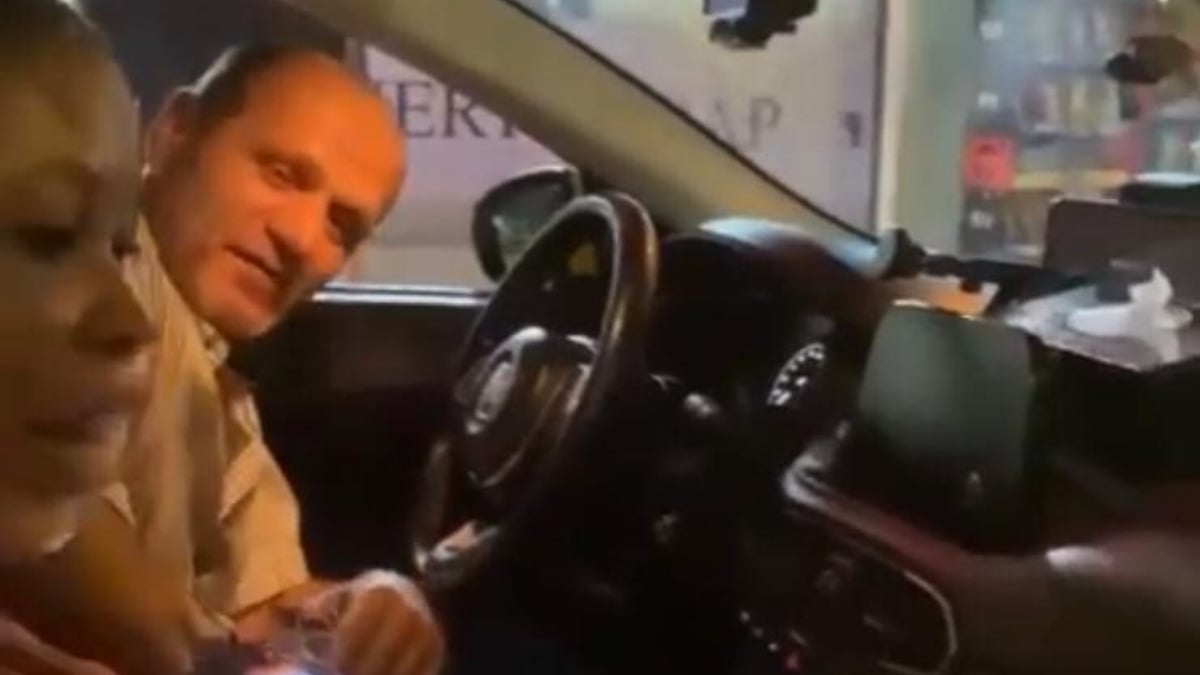 Beyoğlu’nda taksici ile turist arasında ücret tartışması