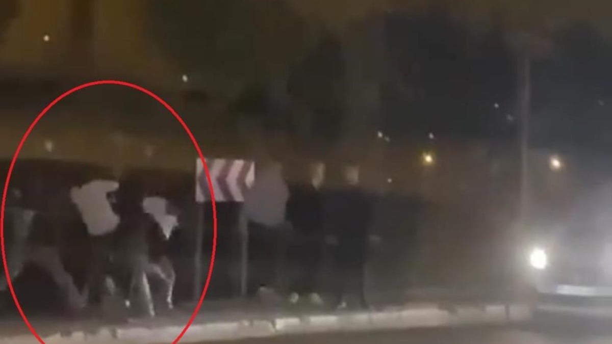 Bursa’da yan bakma kavgası! Cadde savaş alanına döndü