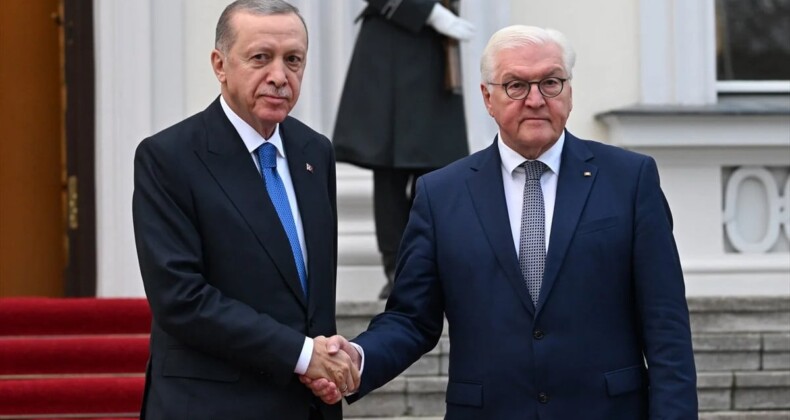 Cumhurbaşkanı Erdoğan, Almanya Cumhurbaşkanı Steinmeier ile görüştü