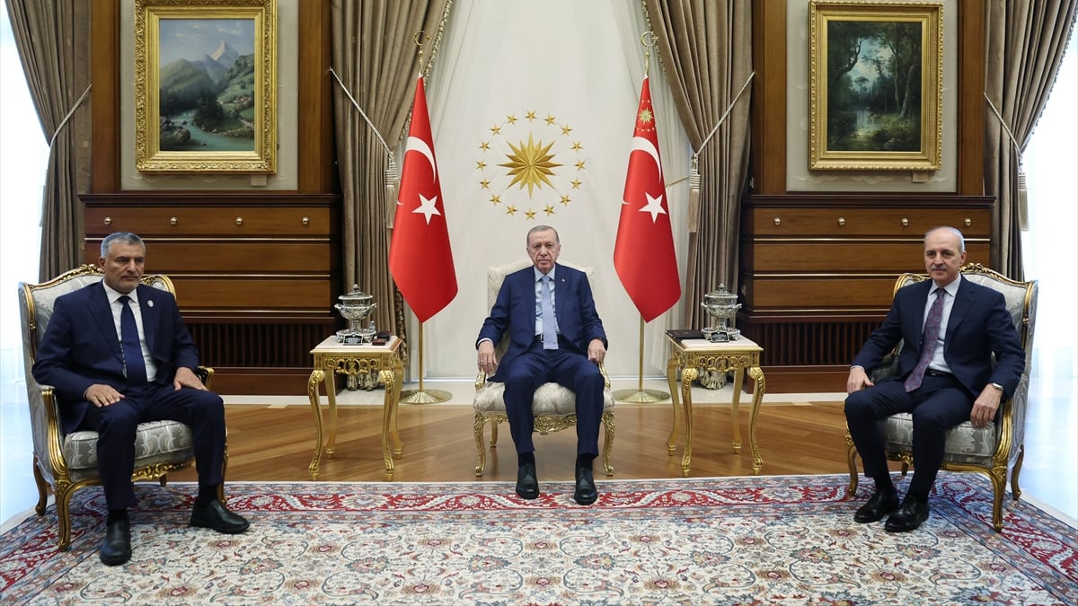 Cumhurbaşkanı Erdoğan, Libya Devlet Yüksek Konseyi Başkanı’nı kabul etti