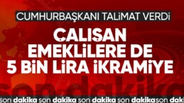 Cumhurbaşkanı Erdoğan talimatı verdi: Çalışan emekliye ikramiye geliyor