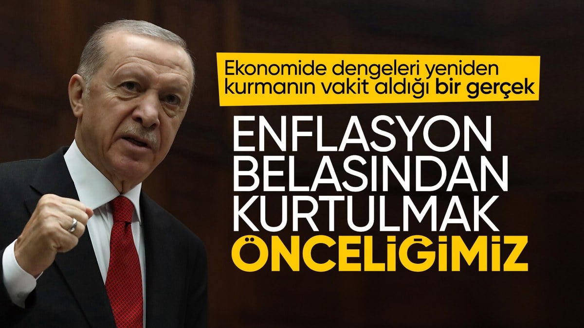 Cumhurbaşkanı Erdoğan: Ülkemizi enflasyondan kurtarma programını uyguluyoruz