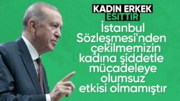 Cumhurbaşkanı Erdoğan’dan aile vurgusu: Kadın ve erkek eşittir