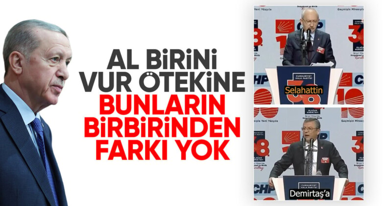 Cumhurbaşkanı Erdoğan’dan Özgür Özel’e ilk salvo: Al birini vur ötekine