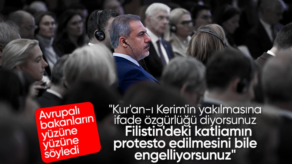 Dışişleri Bakanı Hakan Fidan’dan AB’li mevkidaşlarına sert sözler