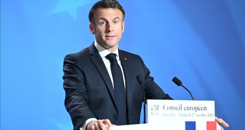 Emmanuel Macron’dan İsrail’e sivilleri bombalamayı durdurun çağrısı