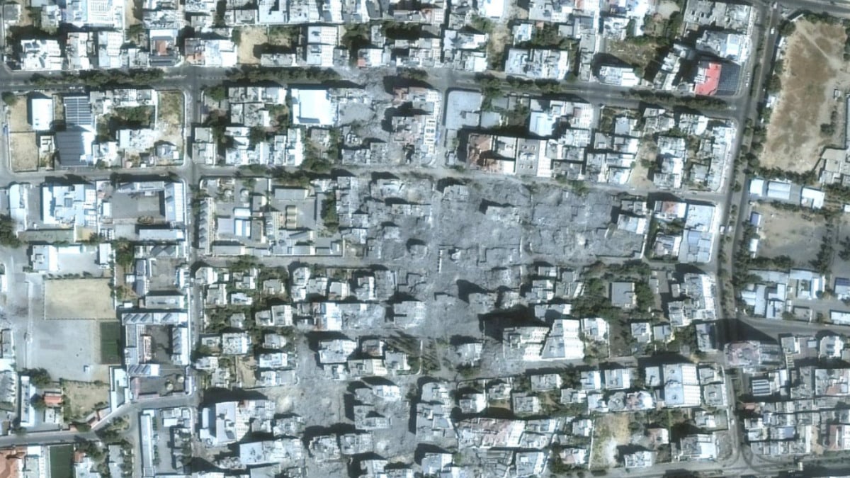 Gece gündüz bombalanan Gazze’nin son hali