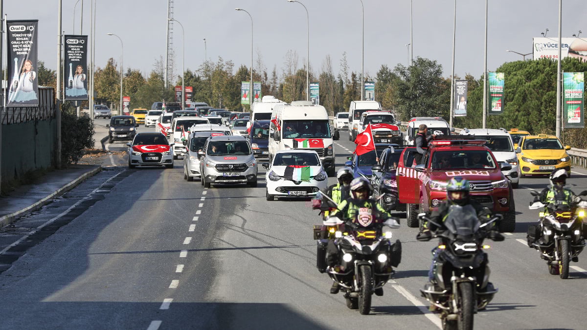 İHH’nın ‘Filistin İçin Özgürlük Konvoyu’ yola çıktı