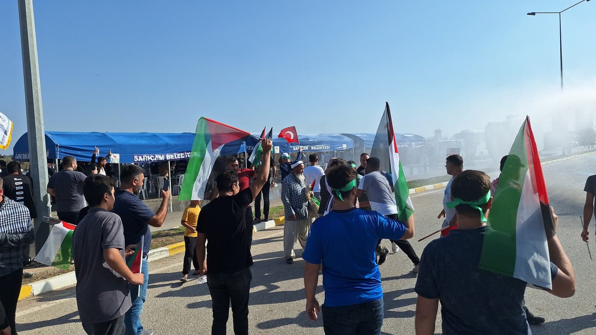 İncirlik Hava Üssü’ne çevresindeki eylemde ortam gerildi