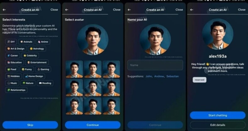 Instagram’a yapay zeka destekli sanal arkadaş geliyor