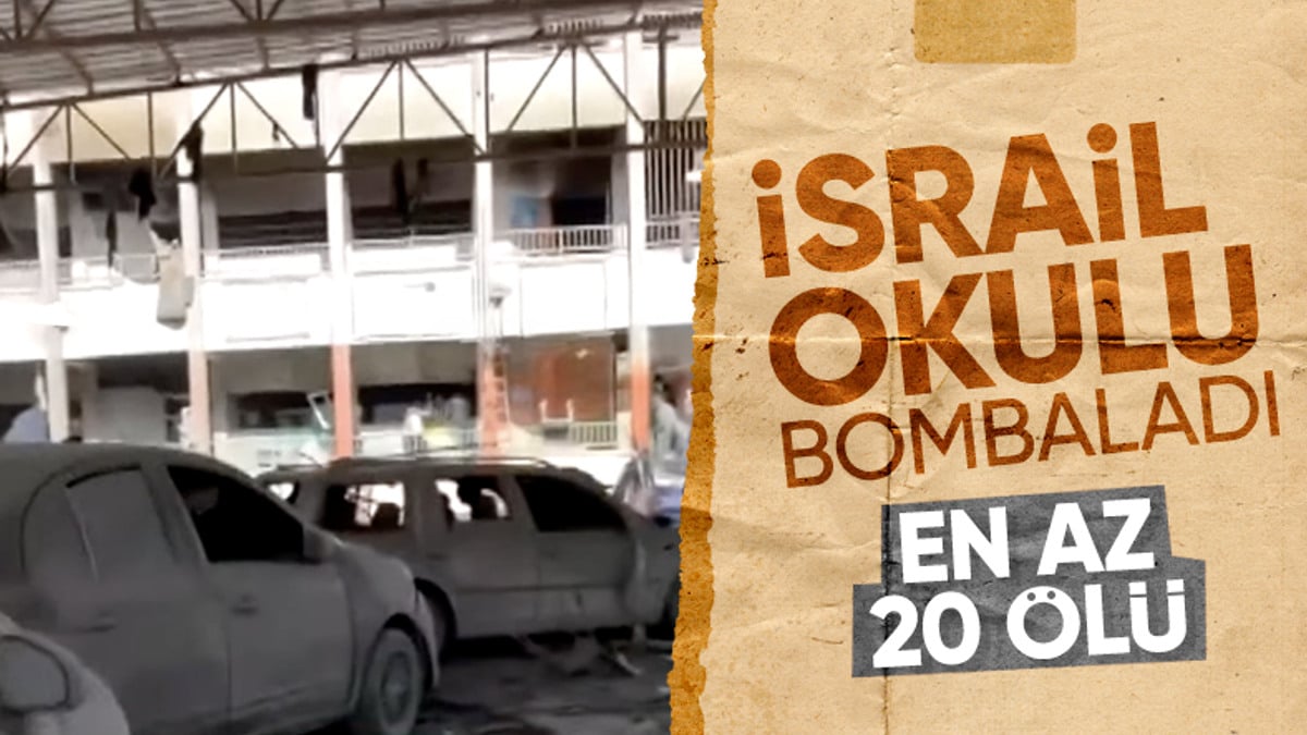 İsrail, Gazze’de bir kez daha okulu hedef aldı: Hayatını kaybedenler var