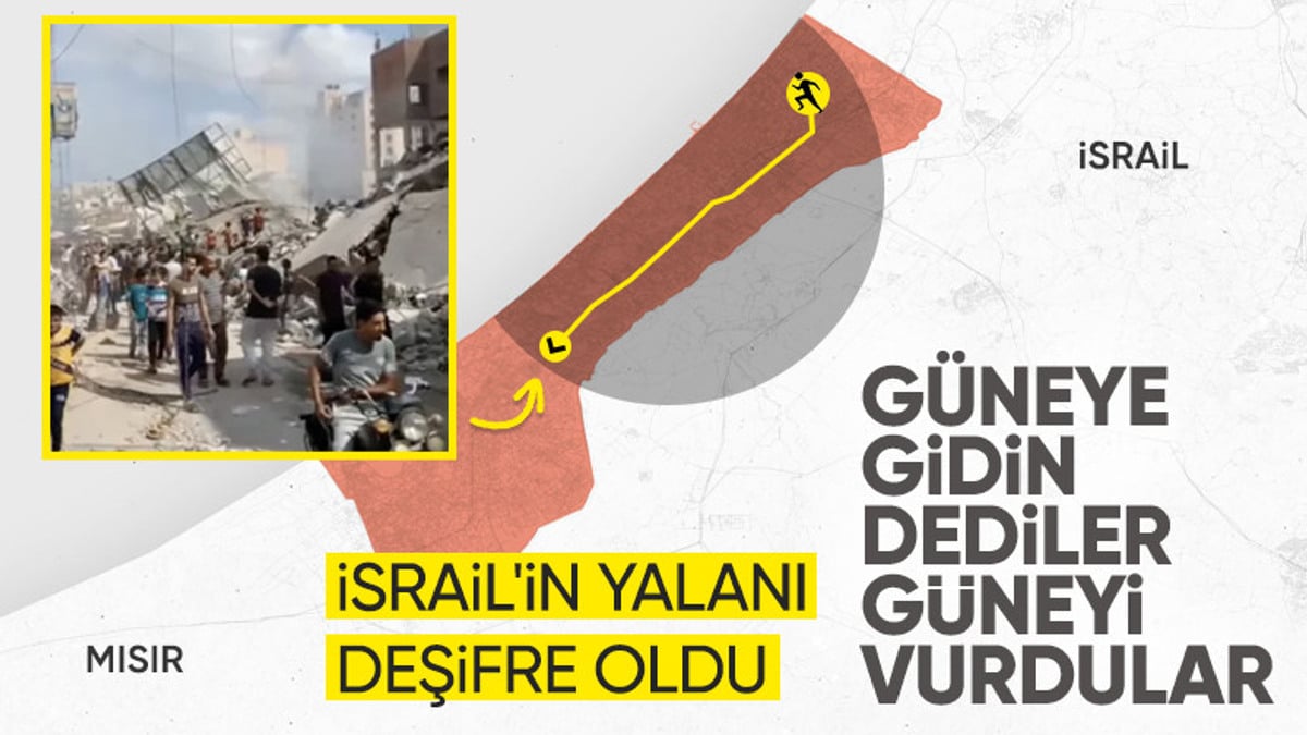 İsrail saldırılarına İngiliz kanıtı: Güvenli ilan edilen Gazze’nin güneyi vuruluyor