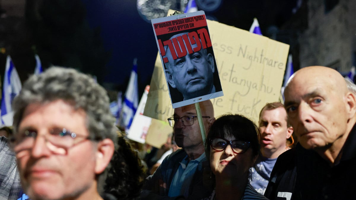 İsrail’de halk sokağa indi! Protestocular Netanyahu’nun evine yürüdü