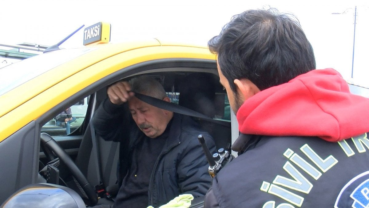 İstanbul’da kurallara uymayan sürücülere ceza