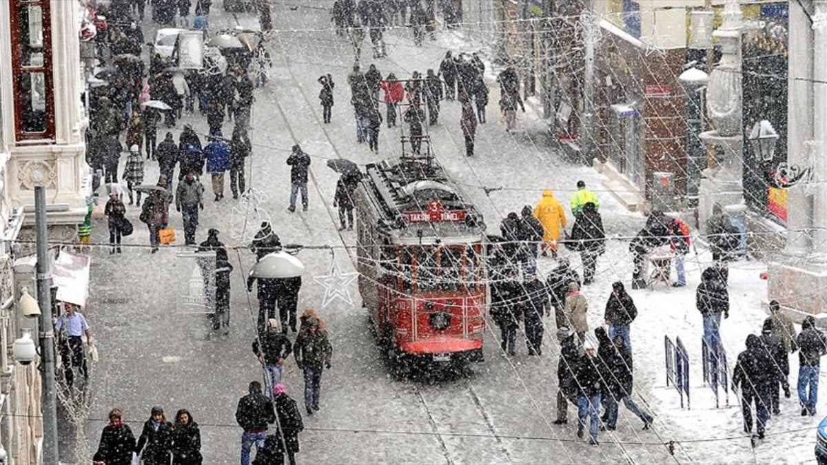 İstanbullular pazara dikkat! Meteoroloji ‘kar kapıda’ dedi