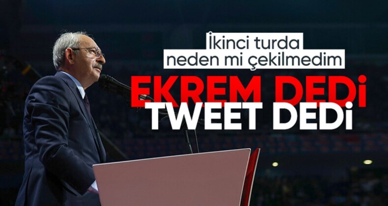 Kemal Kılıçdaroğlu adaylıktan neden çekilmediğini açıkladı: İki sebebi var…