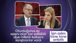 Kentsel dönüşümde rezerv alan tartışması: Mehmet Özhaseki tek tek anlattı