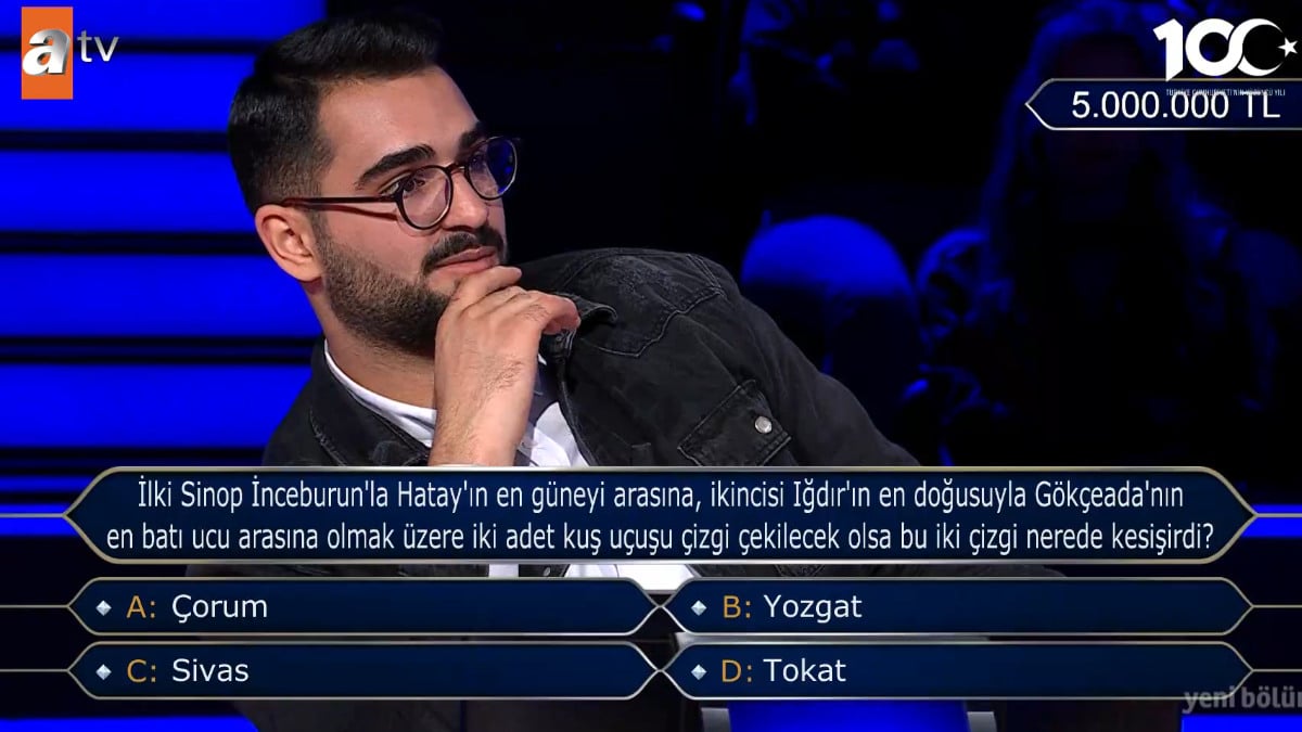 Kim Milyoner Olmak İster’de ilk kez açıldı! İşte 5 milyonluk soru