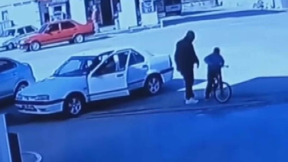 Kırşehir’de küçük çocuğa tokat atan sürücü gözaltında