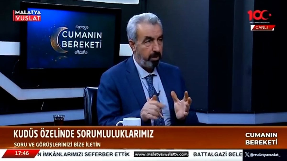 Malatya’daki depreme canlı yayında yakalandılar! O anlar kamerada…