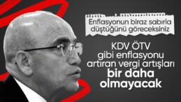 Mehmet Şimşek: KDV, ÖTV gibi enflasyonu artıran vergi artışları tekrarlanmayacak