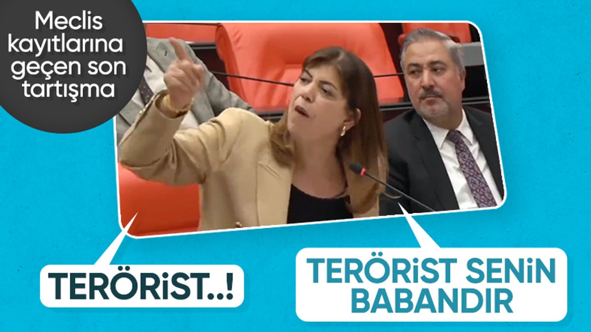 Meral Danış Beştaş’tan AK Partili vekile: Terörist senin babandır